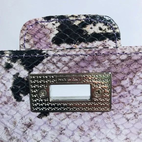 Marina Rinaldi Snakeskin Crossbody Clutch Bag - Picture 8 of 15